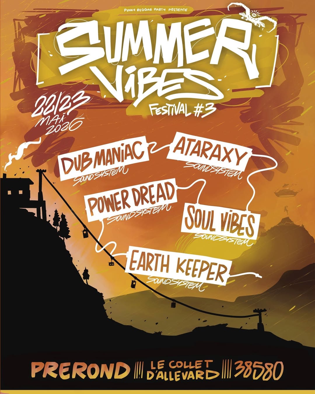 Dub Maniac, Ataraxy, Power Dread, Soul Vibes and Earth Keeper soundsystem