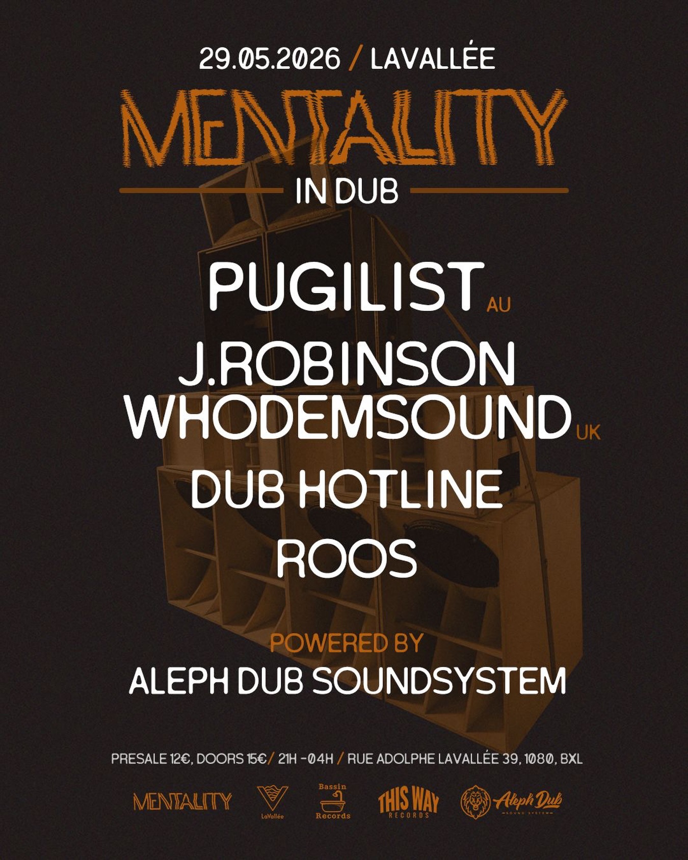 Pugilist, J. Robinson, Whodemsound, Dub Hotline and Roos