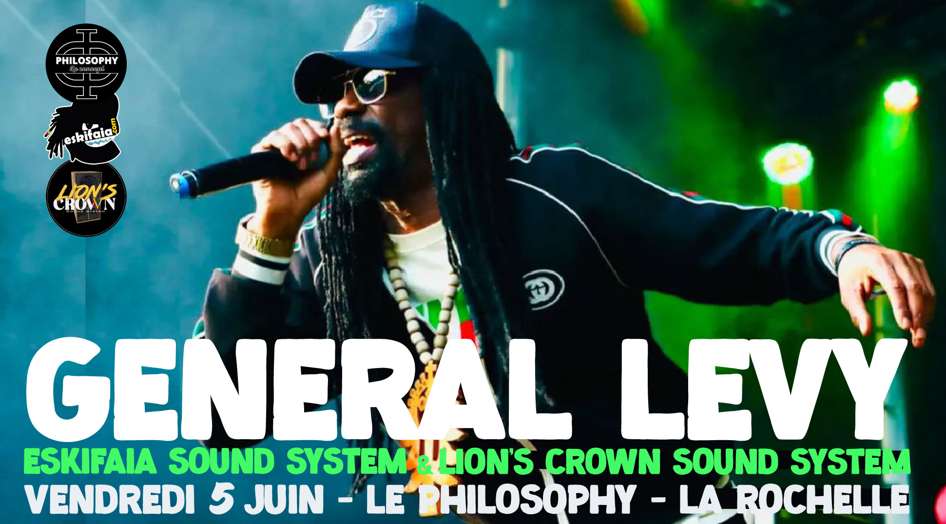 GENERAL LEVY meets ESKIFAIA x LION’S CROWN SOUS SYSTEM