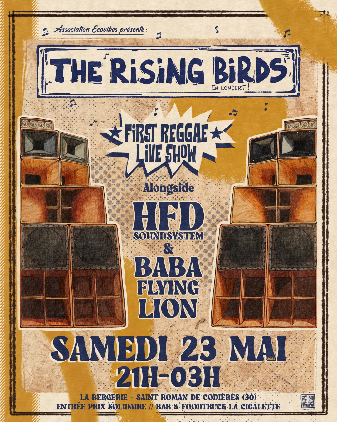 HFD soundsystem AND Baba Flying Lion