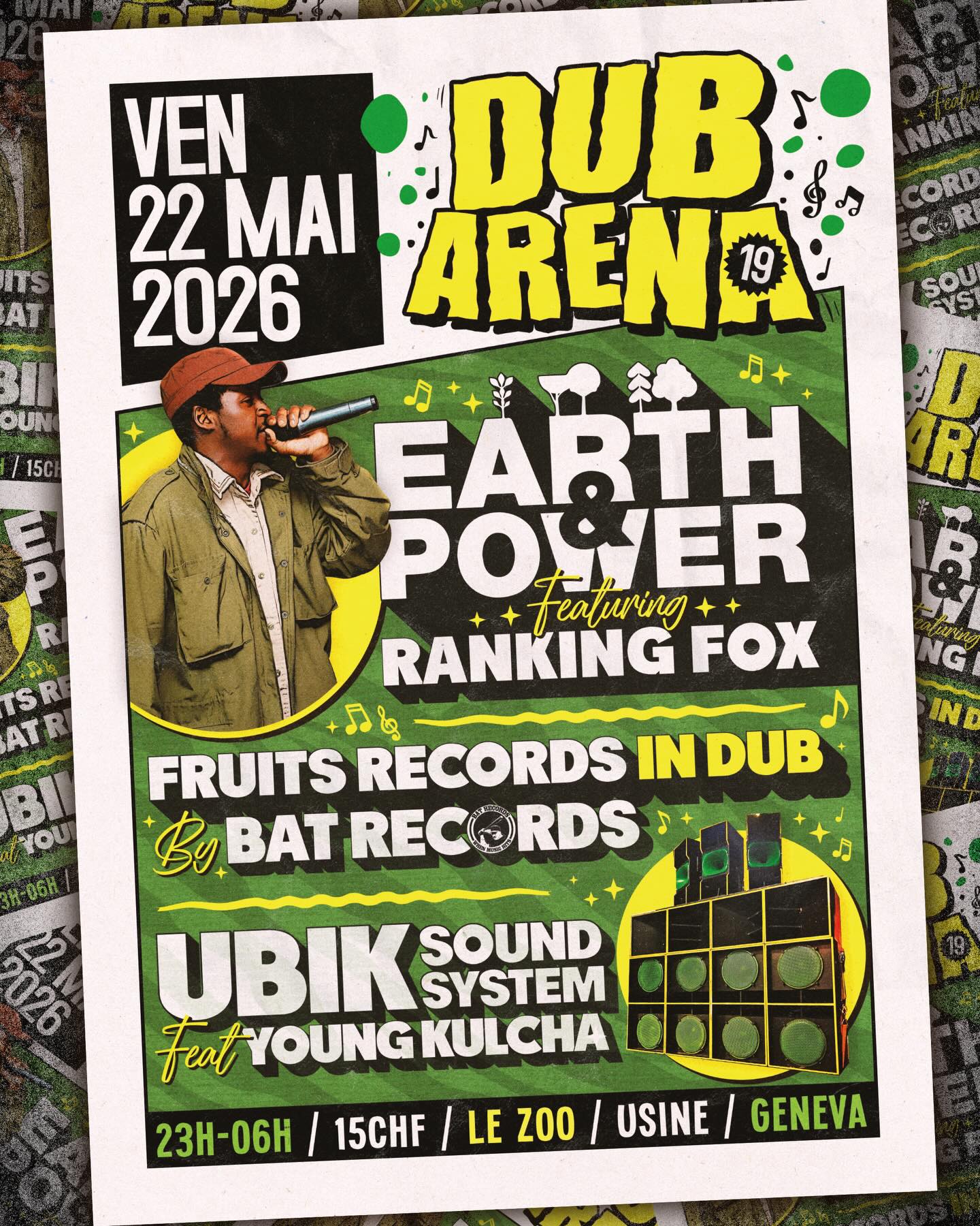 Earth & Power, Fruits Records in Dub and Ubik Sound System