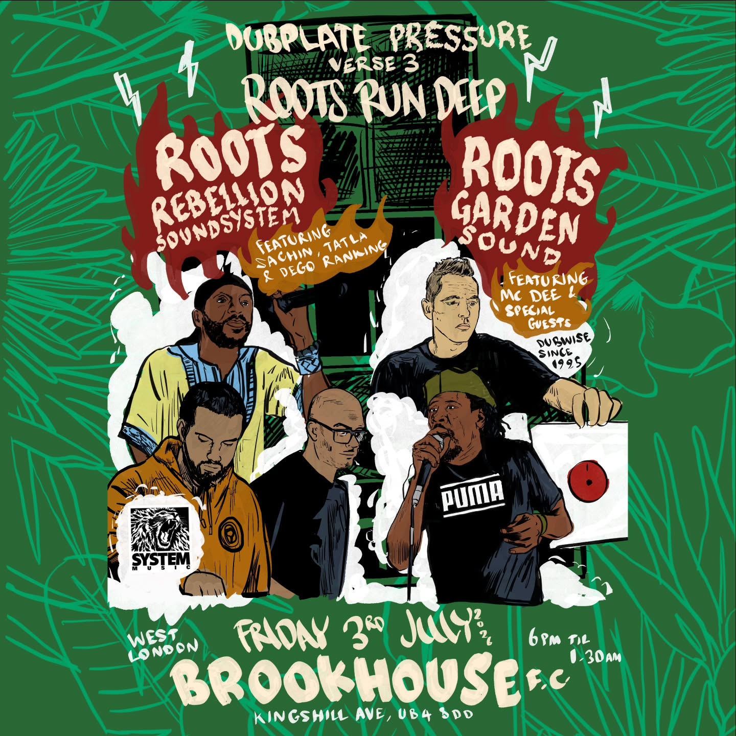 Roots Rebellion Soundsystem AND Roots Garden Sound