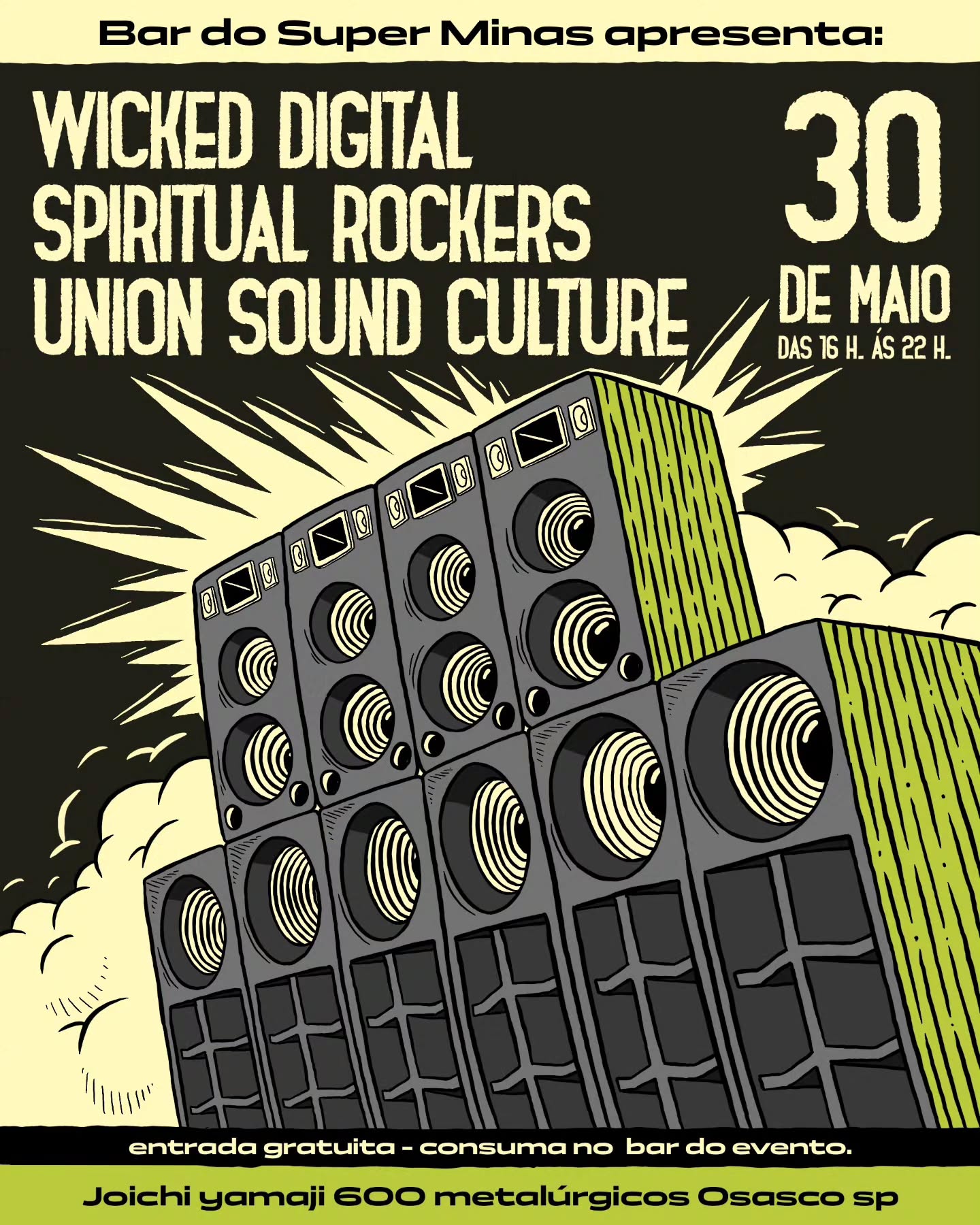 WICKED DIGITAL, SPIRITUAL ROCKERS and UNION SOUND CULTURE