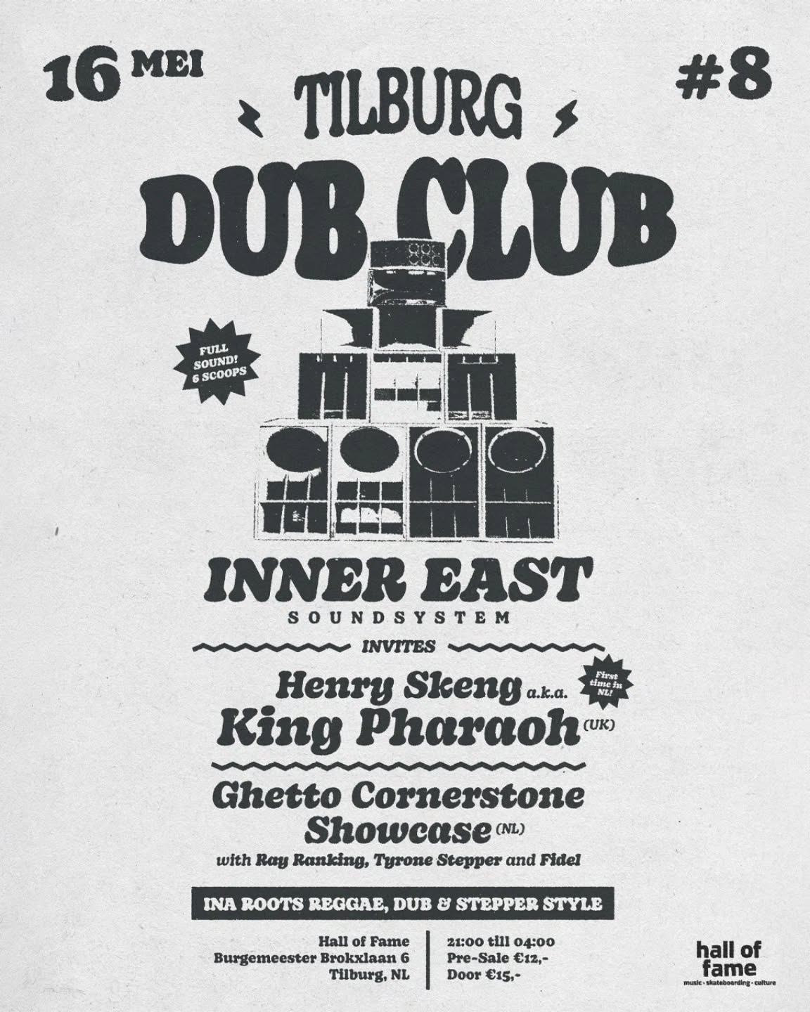 Inner East soundsystem, Henry Skeng a.k.a. King Pharaoh and Ghetto Cornerstone Showcase