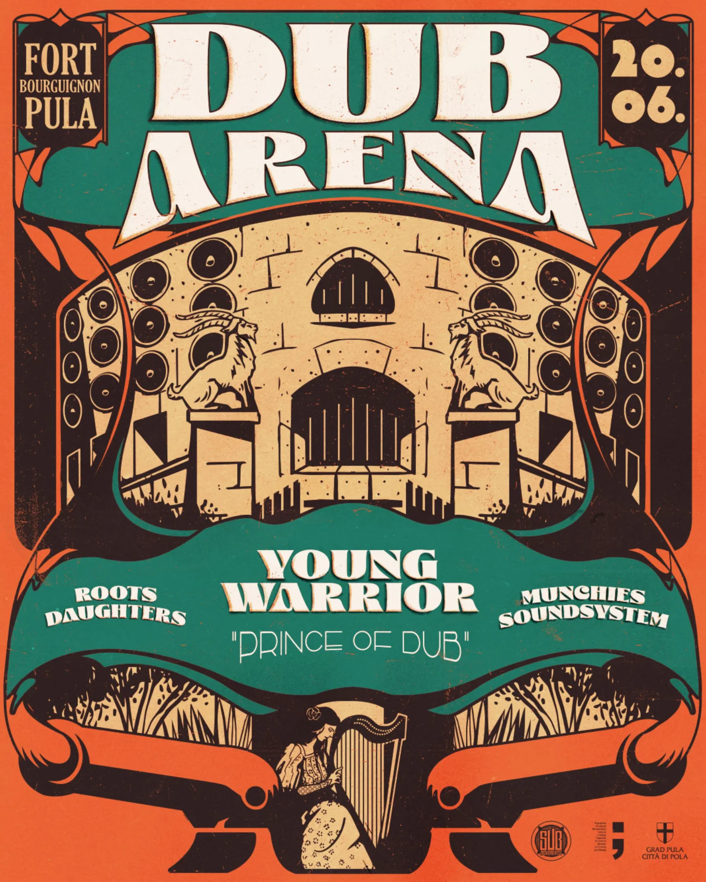 Young Warrior, Roots Daughters and Munchies Soundsystem