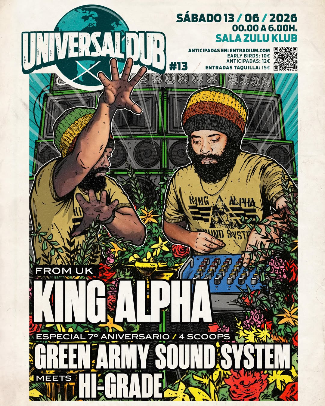 KING ALPHA AND GREEN ARMY SOUND SYSTEM
