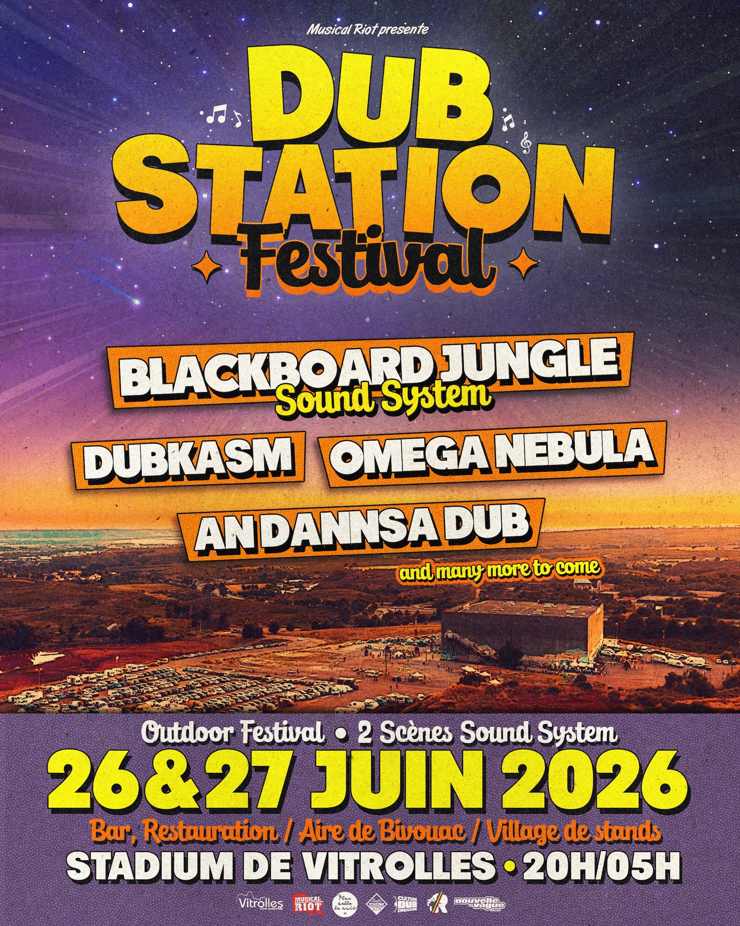Blackboard Jungle Sound System, Dubkasm, Omega Nebula and Annssa Dub