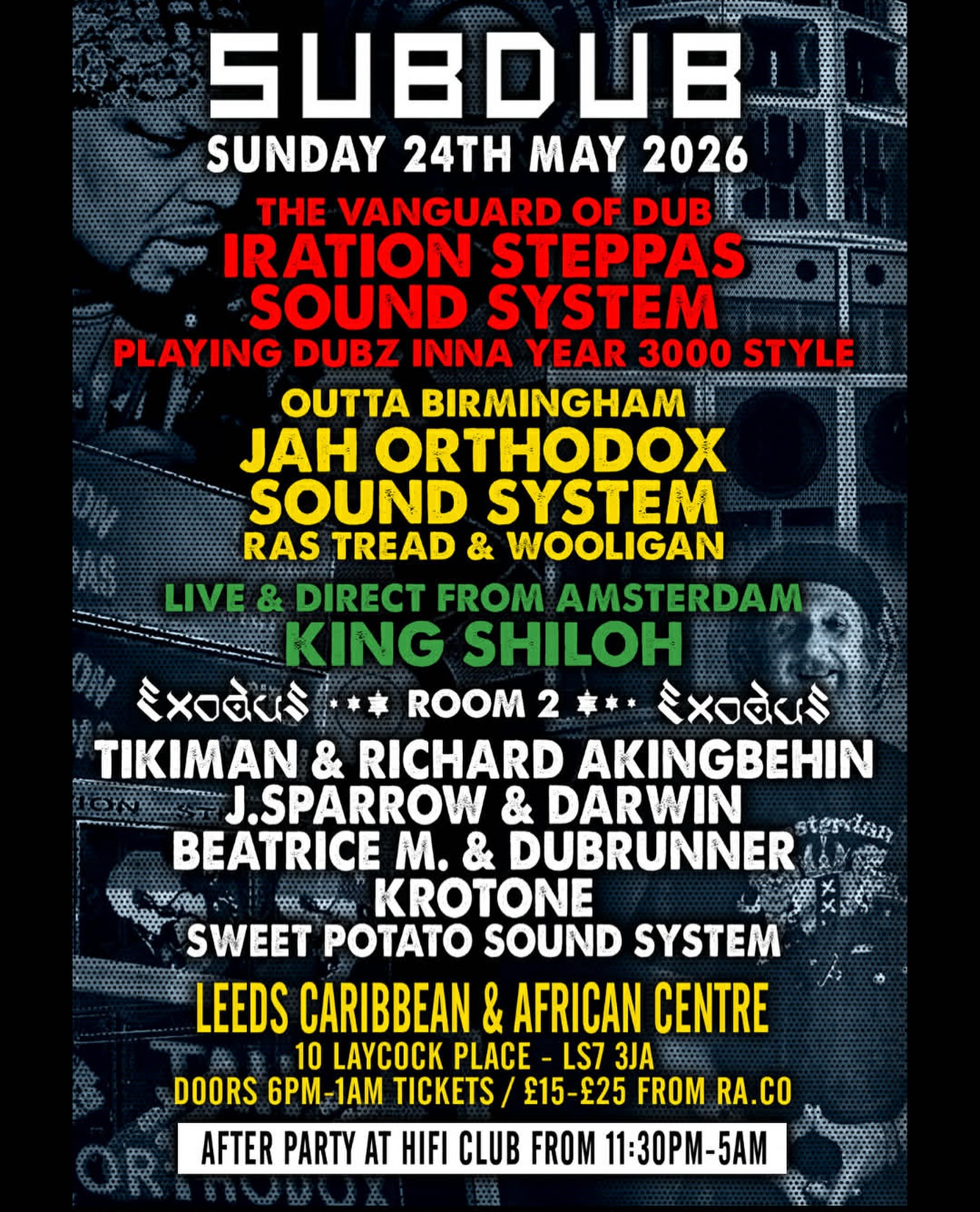 Iration Steppas Sound System, Jah Orthodox Sound System and King Shiloh