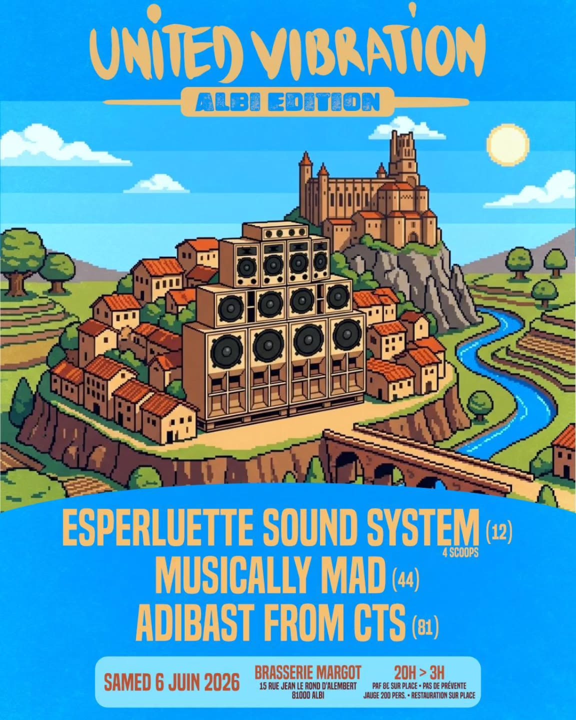 Esperluette Sound System, Musically Mad and Adibast from CTS