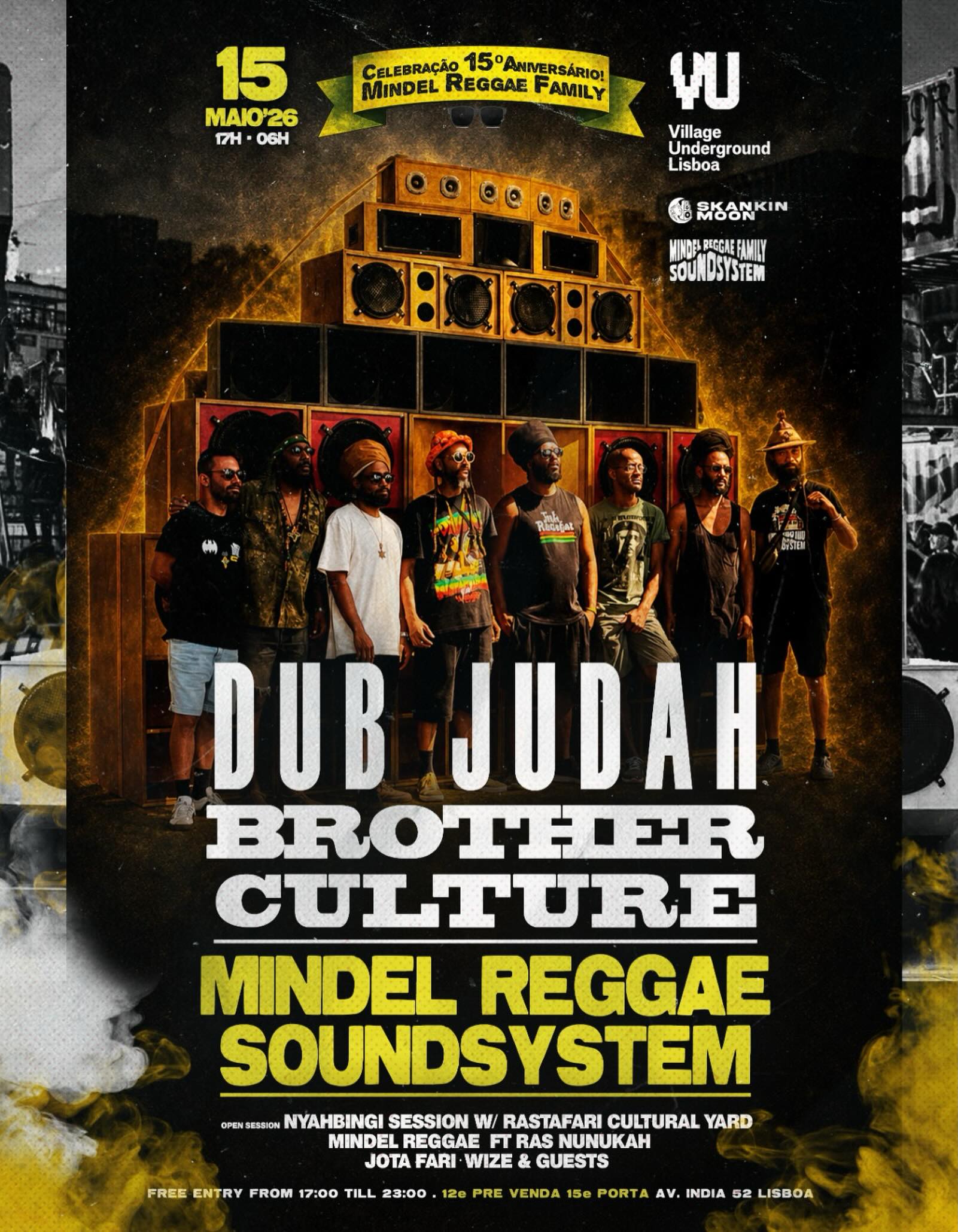 Dub Judah, Brother Culture and Mindel Reggae Soundsystem