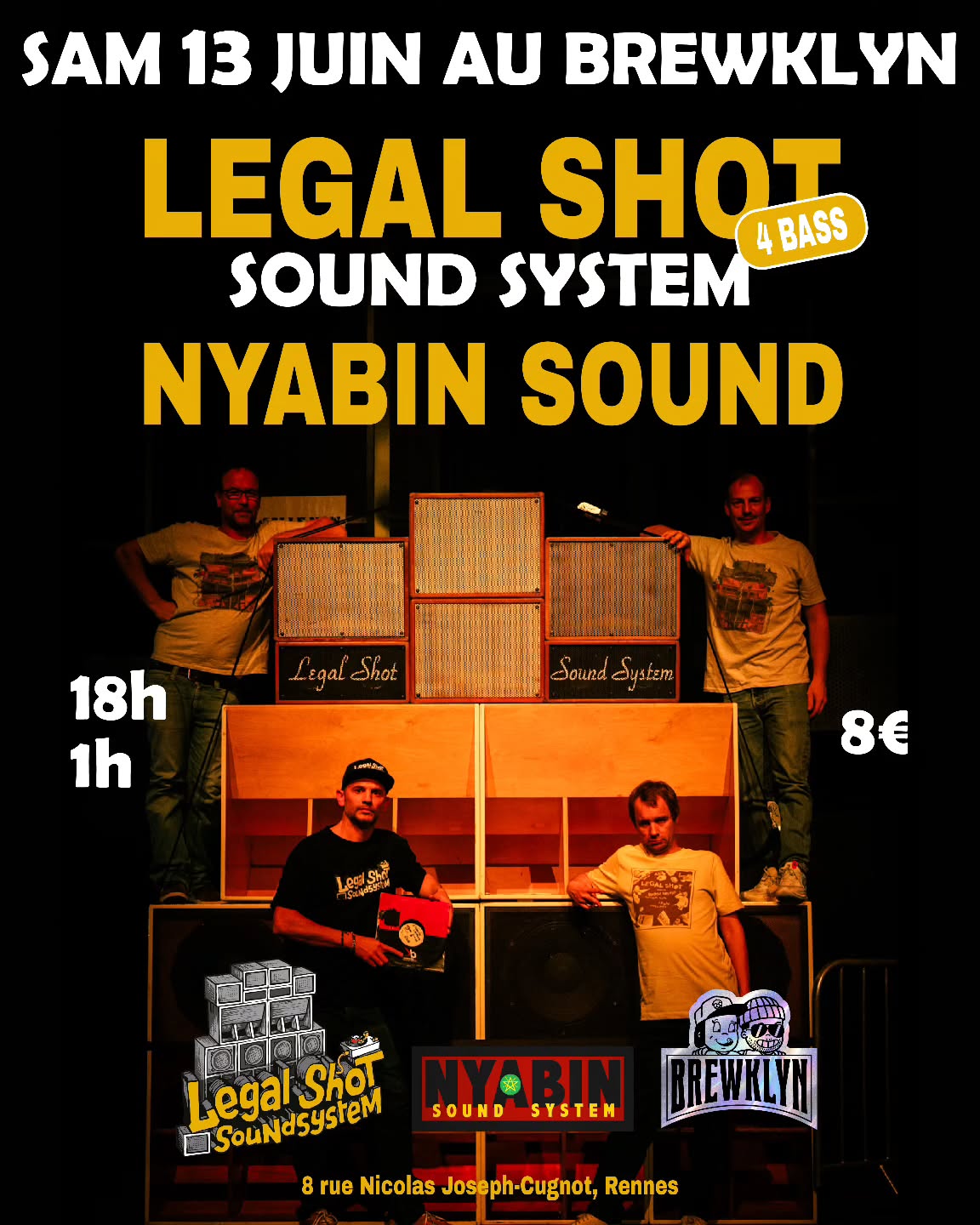 LEGAL SHOT SOUND SYSTEM AND NYABIN SOUND