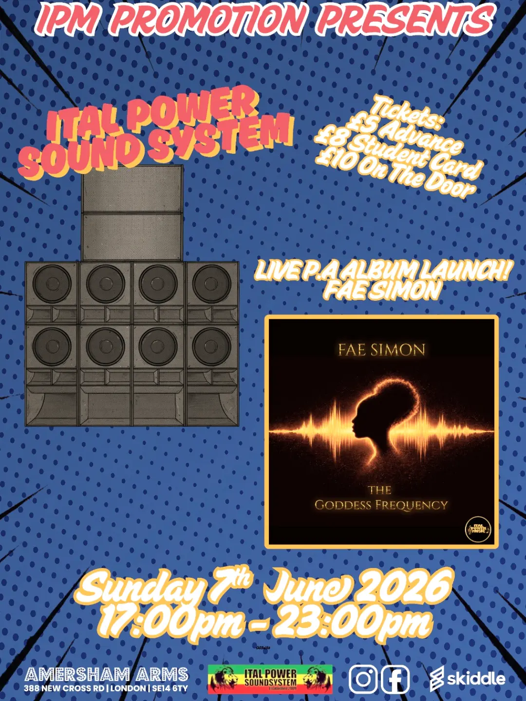 Ital Power Sound System AND Fae Simon