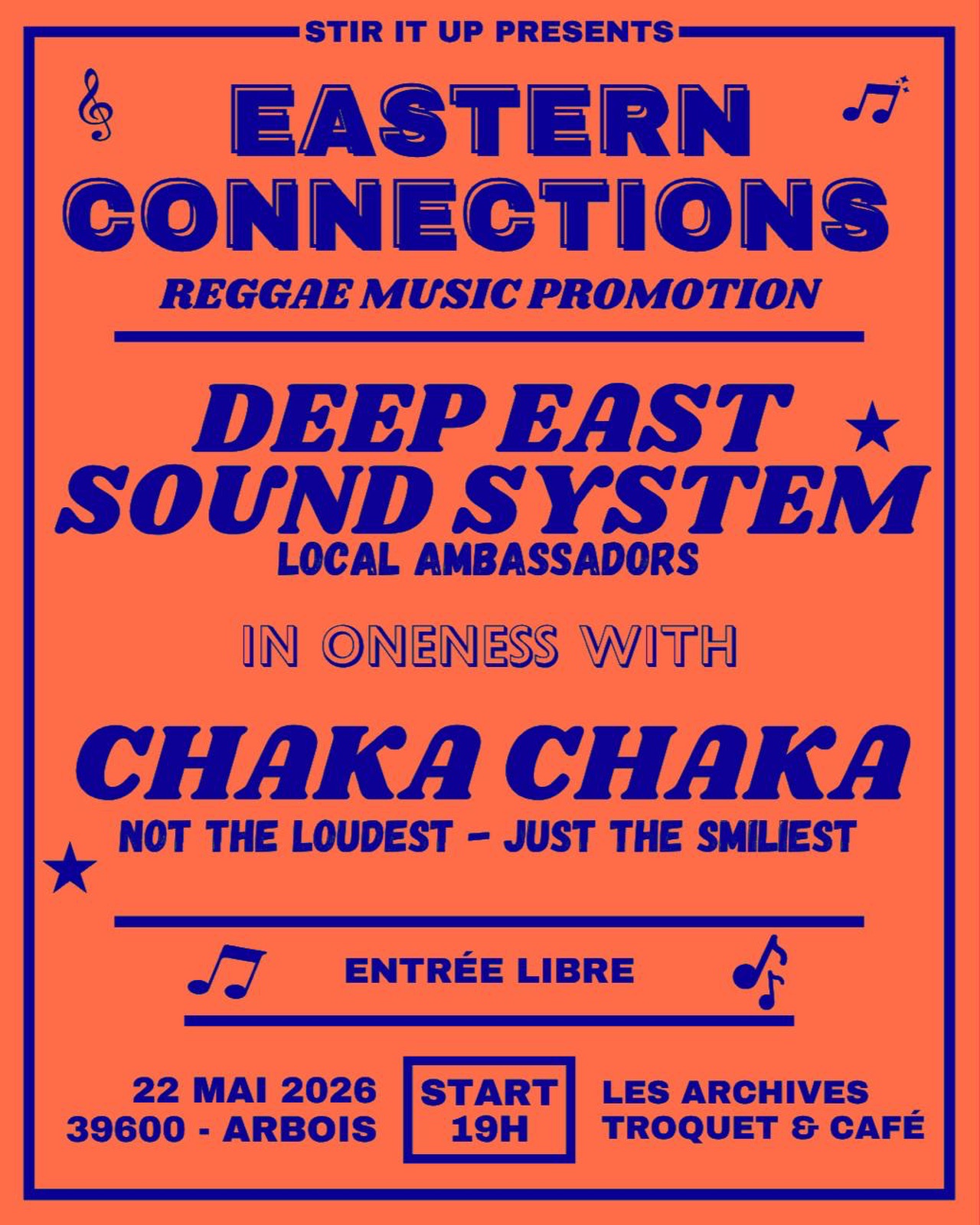 Deep East Sound System AND Chaka Chaka