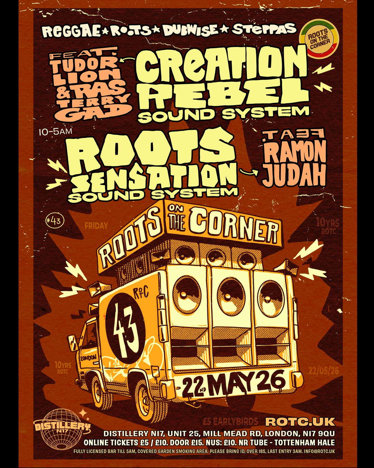 Creation Rebel Sound System AND Roots Sensation Sound System