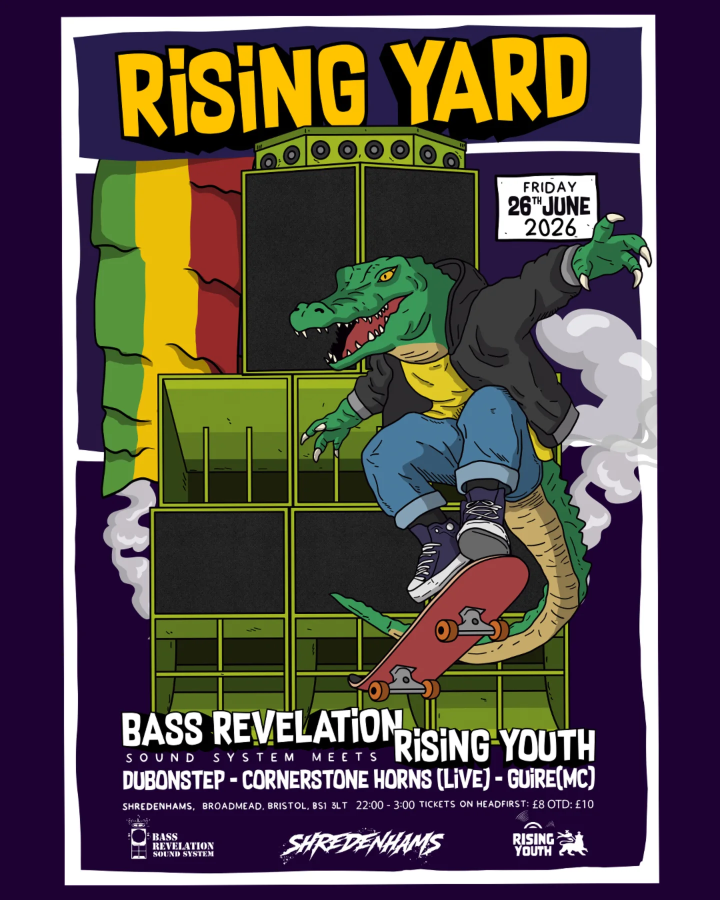 Bass Revelation soundsystem AND Rising Youth soundsystem