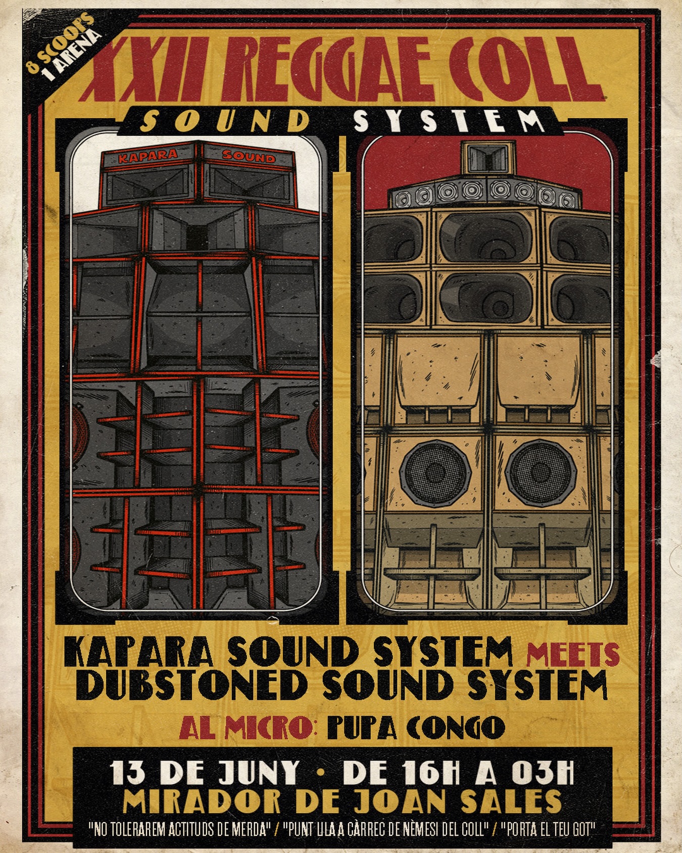 Kapara Sound System AND Dubstoned Sound System