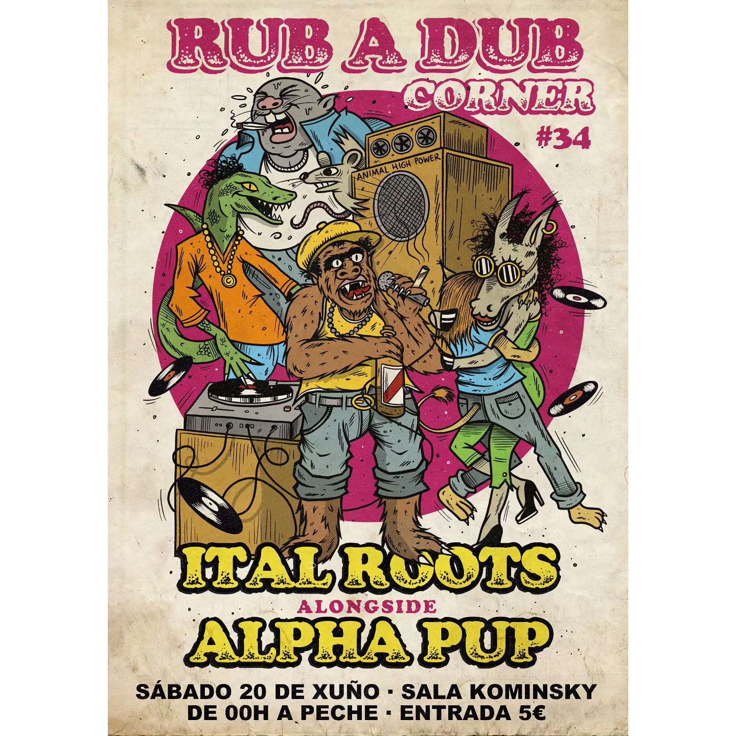 ITAL ROOTS AND ALPHA PUP