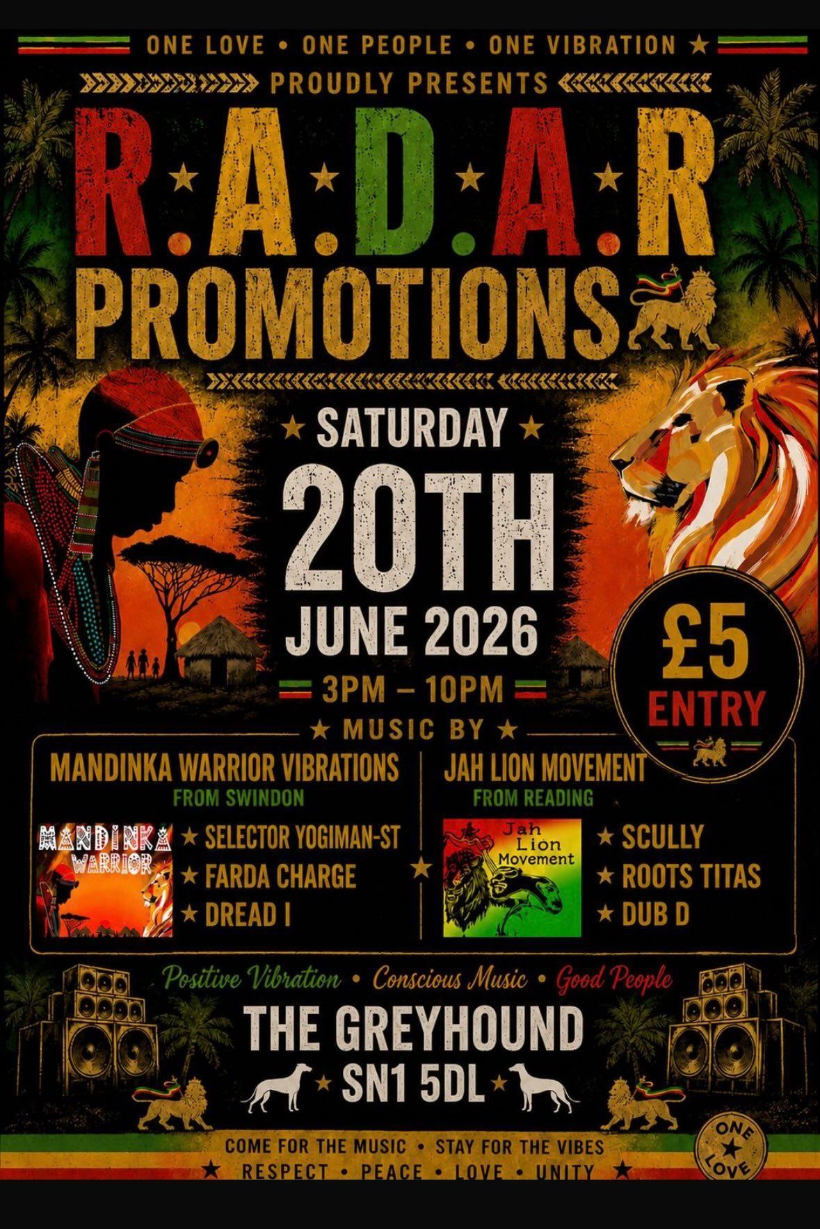 Mandinka Warrior Vibrations AND Jah Lion Movement