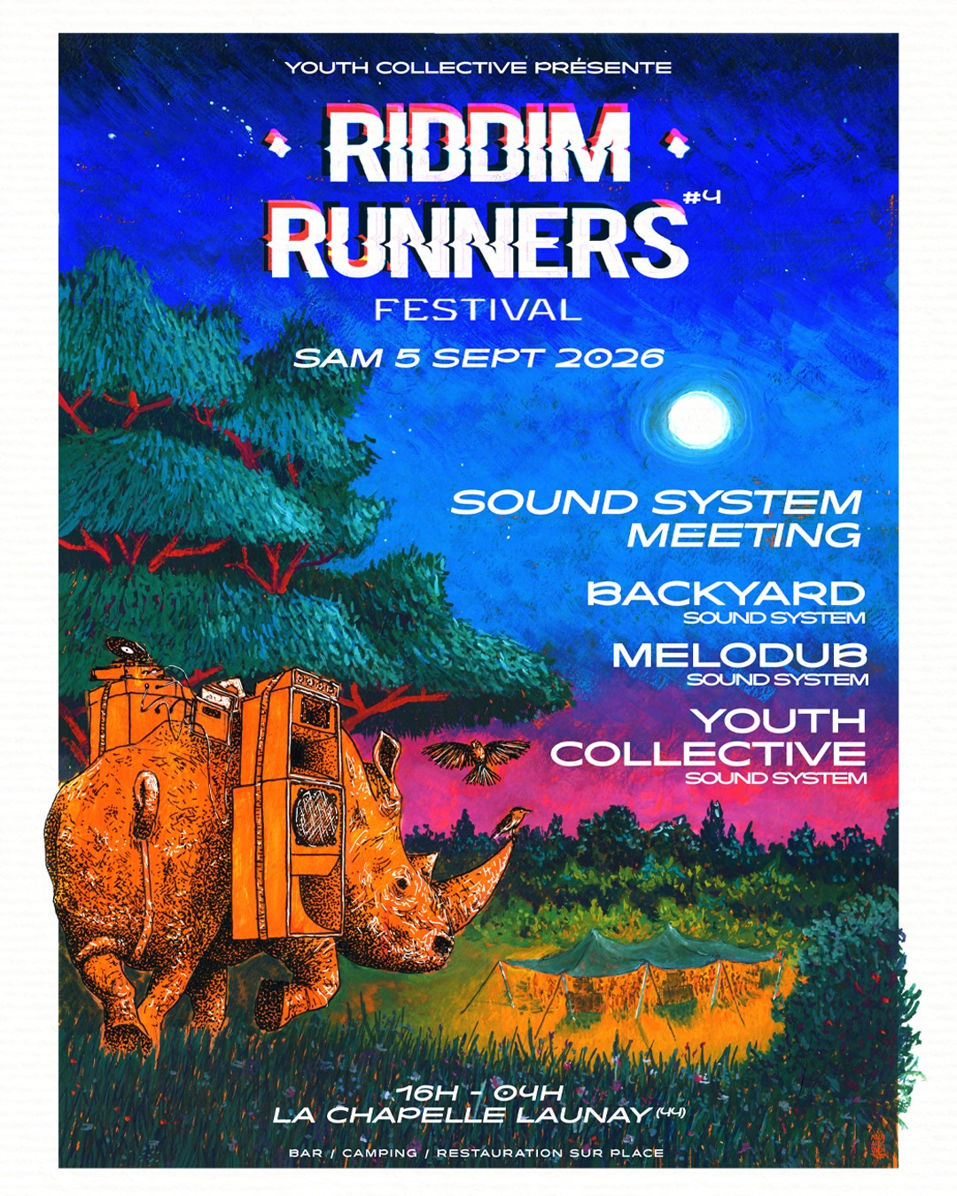 Backyard soundsystem, Melodub soundsystem and Youth Collective soundsystem