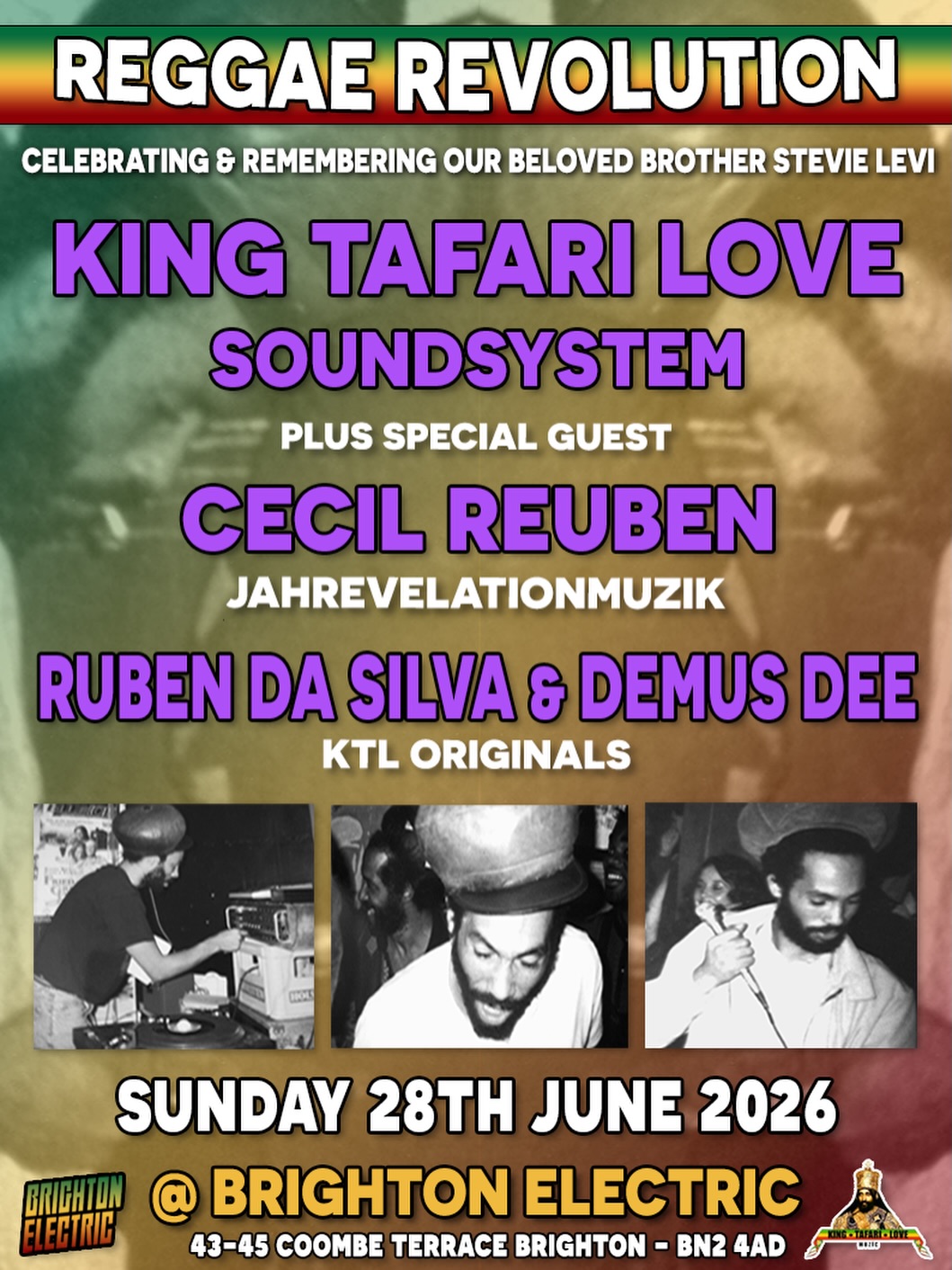KING TAFARI LOVE SOUNDSYSTEM AND CECIL REUBEN