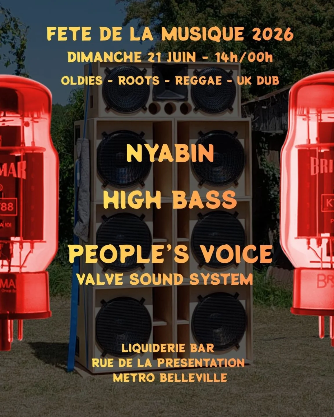 Nyabin, High Bass and People’s Voice Valve Sound System