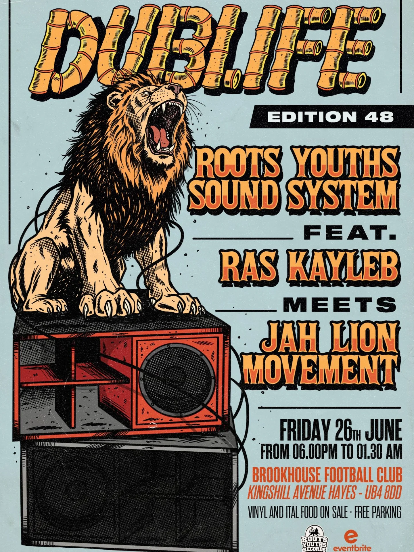 Roots Youths Sound System, Ras Kayleb and Jah Lion Movement